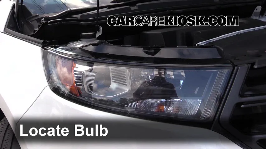 2015 Ford Edge Sport 2.7L V6 Turbo Lights Headlight (replace bulb)